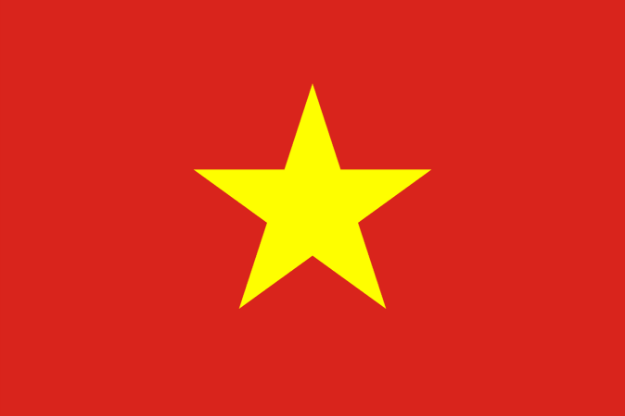 Vlag Vietnam - 100x150cm Spun-Poly